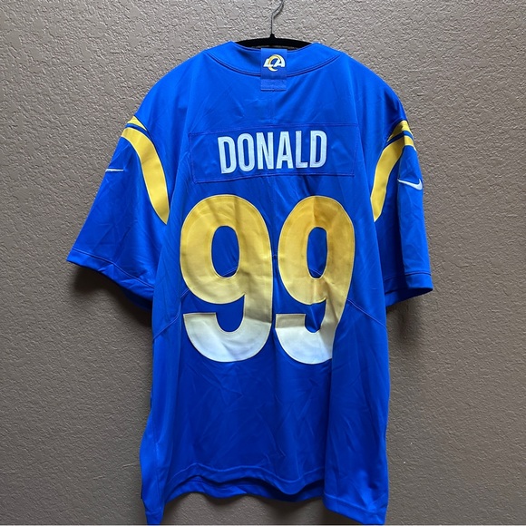 Nike NFL Rams Aaron Donald #99 Jersey | Men’s XXL Blue NWT - Picture 4 of 5
